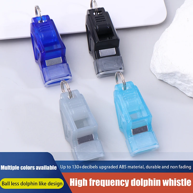 

High Quality Sports Dolphin Whistle Seedless Plastic Whistle Professional Soccer Basketball Referee Whistle Outdoor Sport