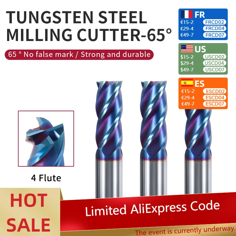 Tungsten Steel End …