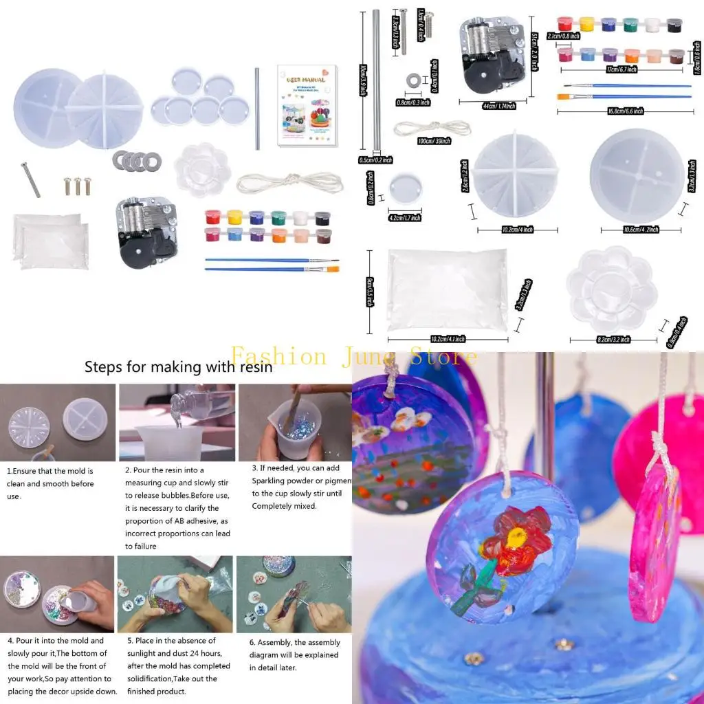 

N5KA Customizable Hand Painted Carousel Mould Accessory for Festive Celebrations