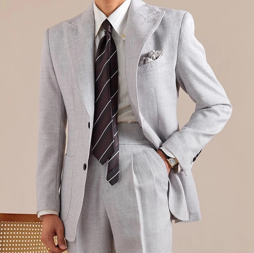 2025 อเนกประสงค์ Casual Office Party Prom เครื่องแต่งกาย Homme ผู้ชาย Tuxedo ชุดคุณภาพสูงธุรกิจชุดสูทชุดแต่งงานสําหรับชาย