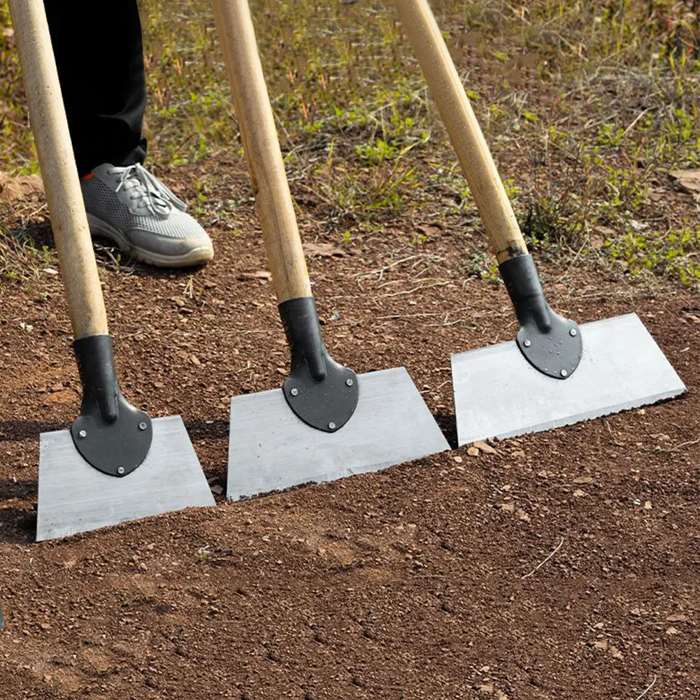 Pala da giardino multifunzionale per esterni pala piatta in acciaio al Manganese sbrinamento rimuovere la pala per letame pala per piantare diserbo