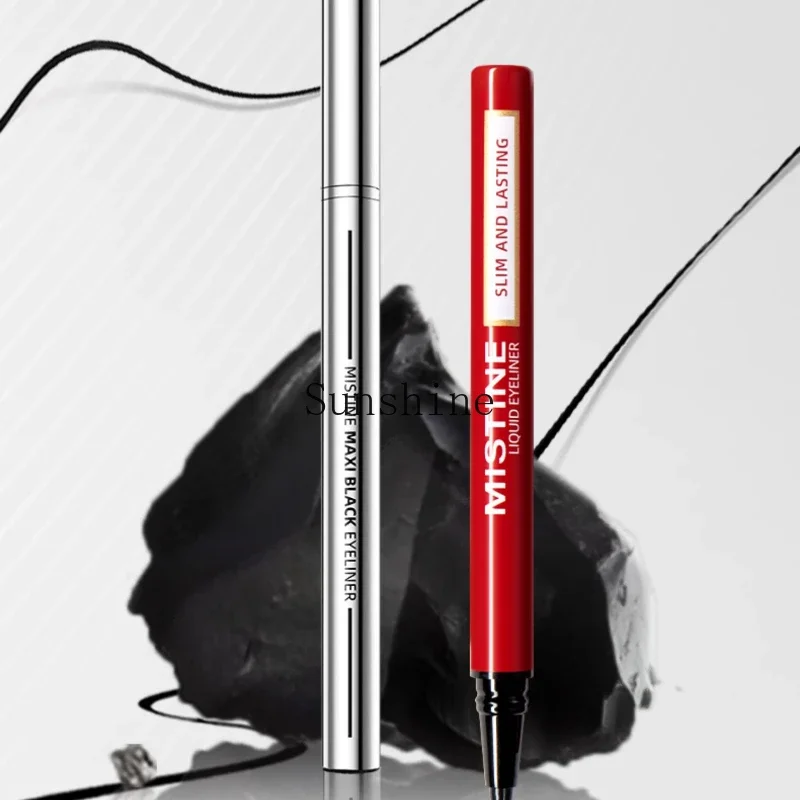 Eyeliner pen waterproof dual-purpose long-lasting quick-drying not easy to smudge