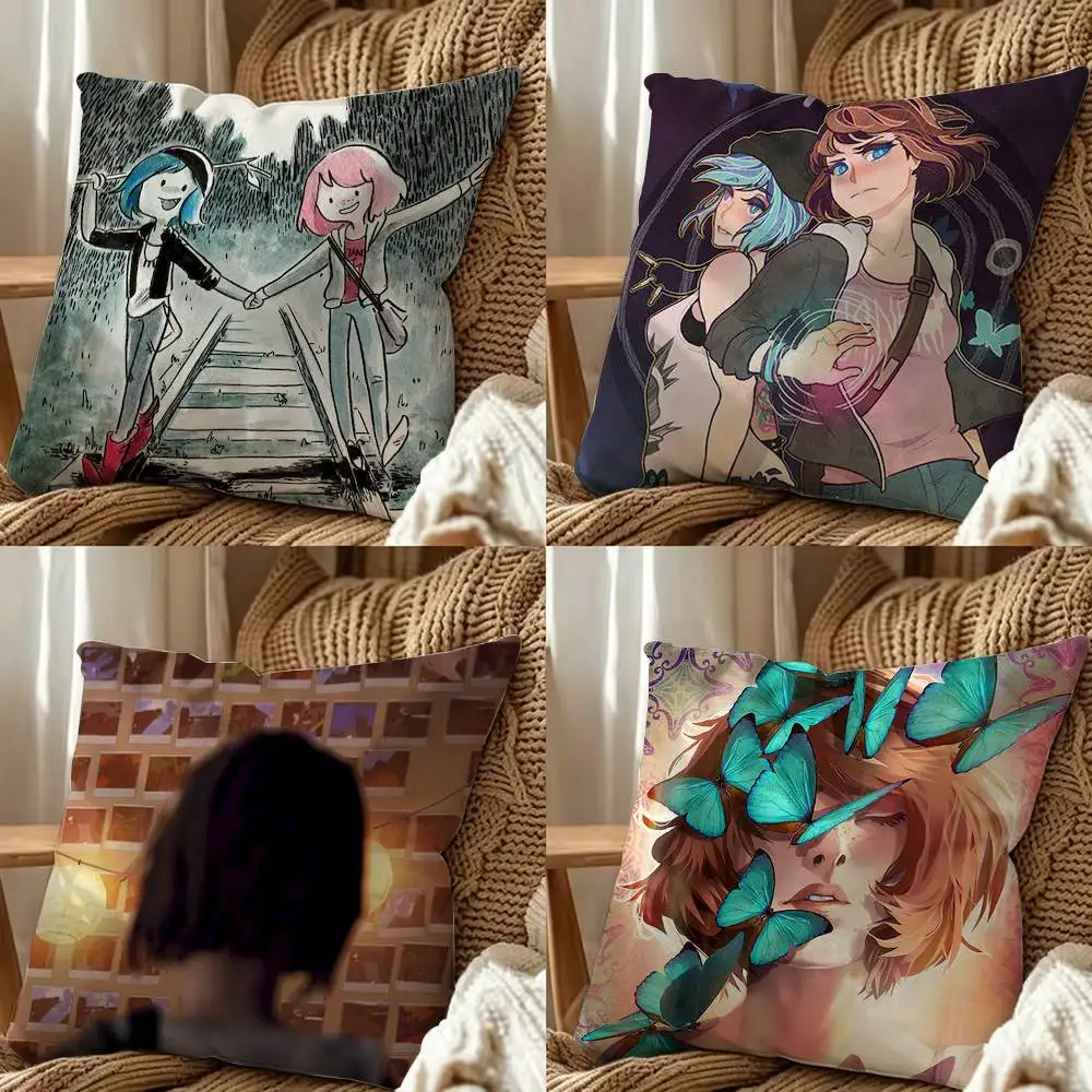 Life is Strange Square Pillow Case Multi Sizes For Car Home Bedroom Decor Custom Valentine Gifts