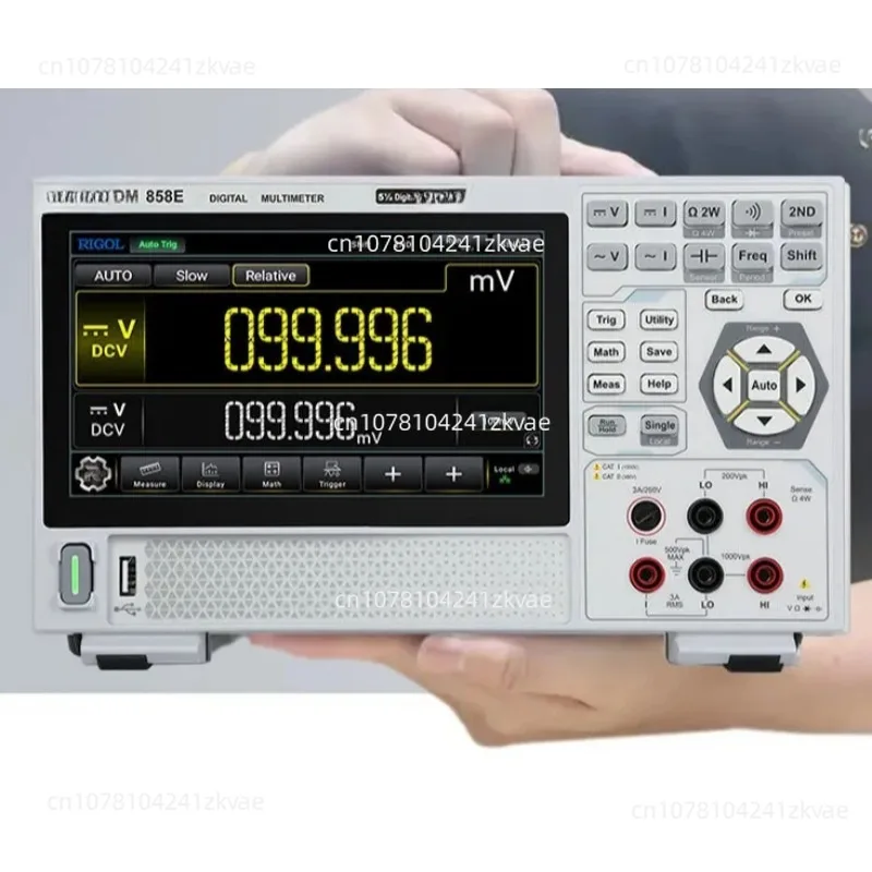 DM858E Multimeter DM858 Portable Five-and-a-half-digit Digital Meter Touch Screen