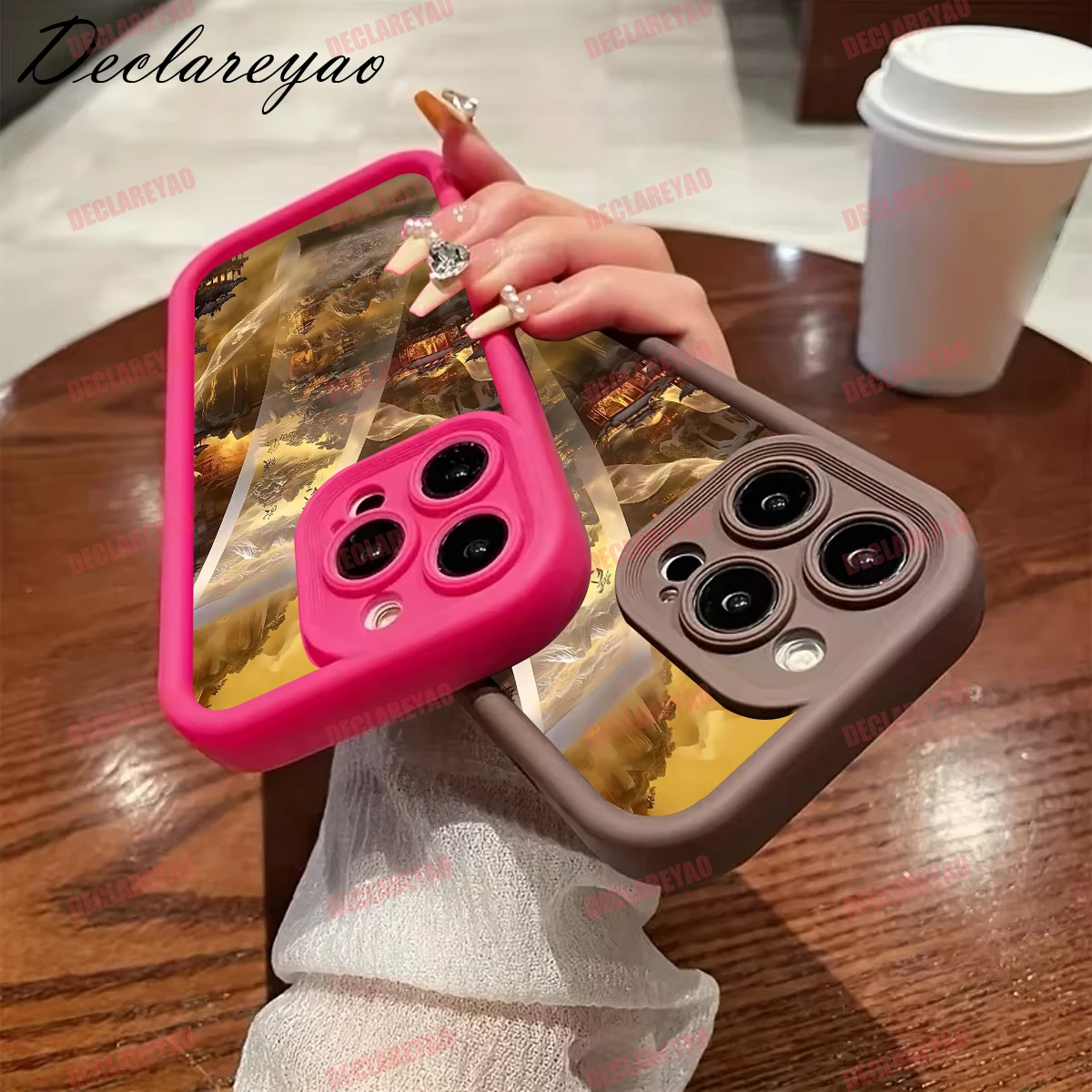 Personalized DIY Customized Photo Matte Soft Coque For iPhone 8 X 16 6 11 Xs Air 6S 2020 XR Pro 12 17 16e 14 Plus SE Case Cover view 3