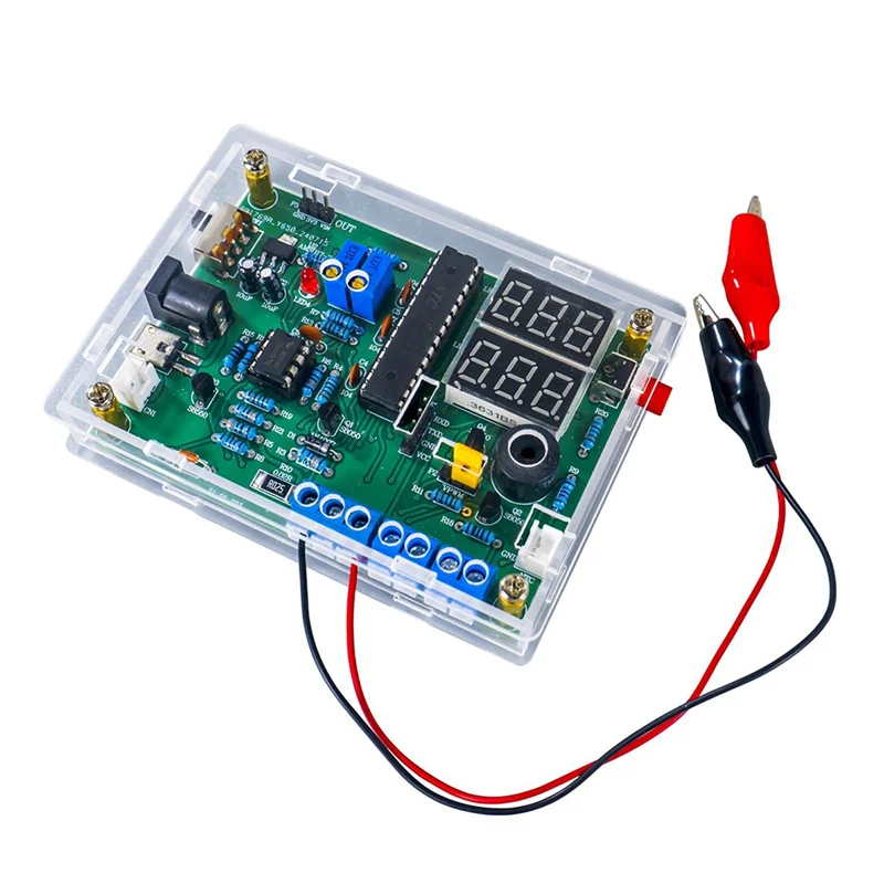 Multi-Function Meter DIY Soldering Kit Voltage Current Temperature Measurement PWM Signal Generator Loose Part TJ-56-693-A27R