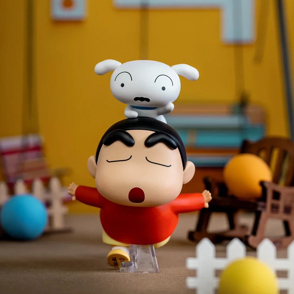 Toptoy Crayon Shin-Chan Shiro Series Blind Box – handgefertigte Alltagsspiel-Ornamente, trendiges Sammlerspielzeug als Geschenk