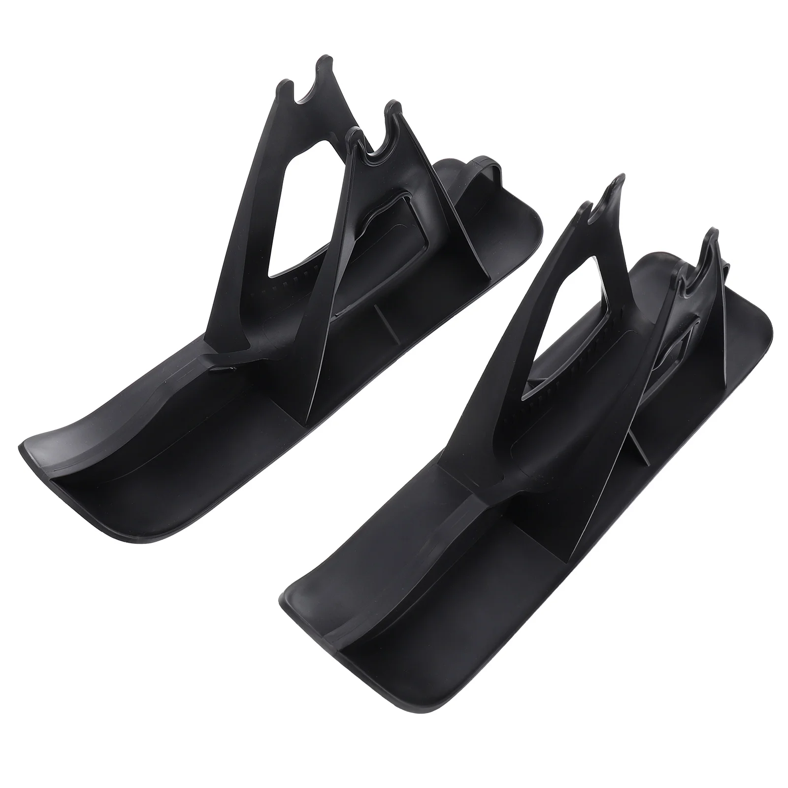   2 قطعة لوح التزلج على الجليد ألواح التزلج التوازن دواسة الدراجة التدريب التزلج ووكر الأسود الطفل الزلاجات