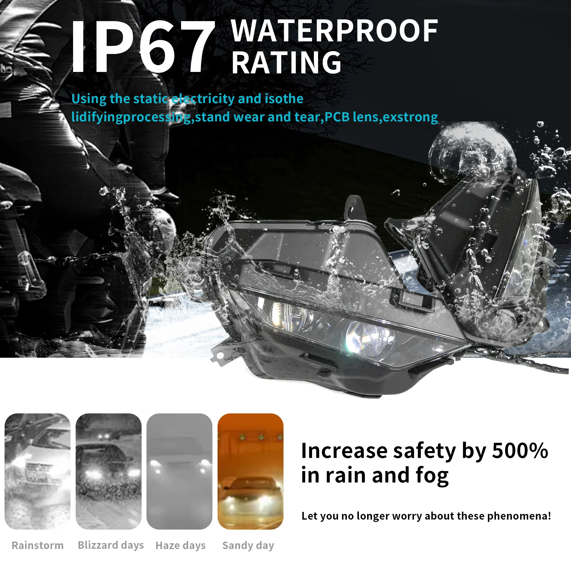 Fit For 2022 - 2025 Honda CBR600RR Motorcycle HeadLight Assembly Headlamp CBR 600 RR F5 2023 2024 Complete LED Light
