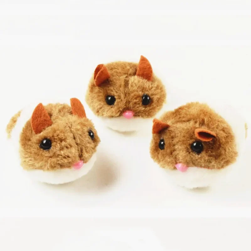 Cats Interactive Toy Plush Cat Toy Funny Dog Toys Shaking Movement Little Mouse Rat Kitten Fur Pet Supplies Gifts Pet Products