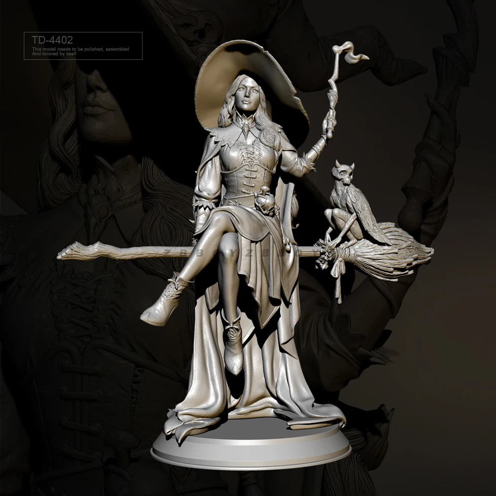 50mm 75mm Resin model kits figure beauty colorless and self-assembled （3D Printing ）TD-4402/3D