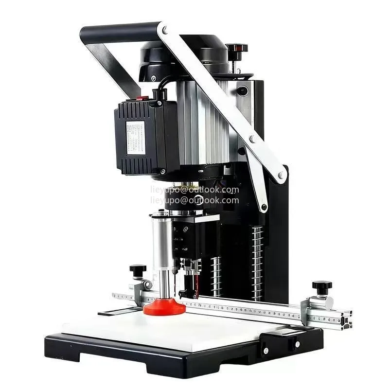 

Single Head Hinge Drilling Machine Automatic Vertical Board Hinge Boring Machine