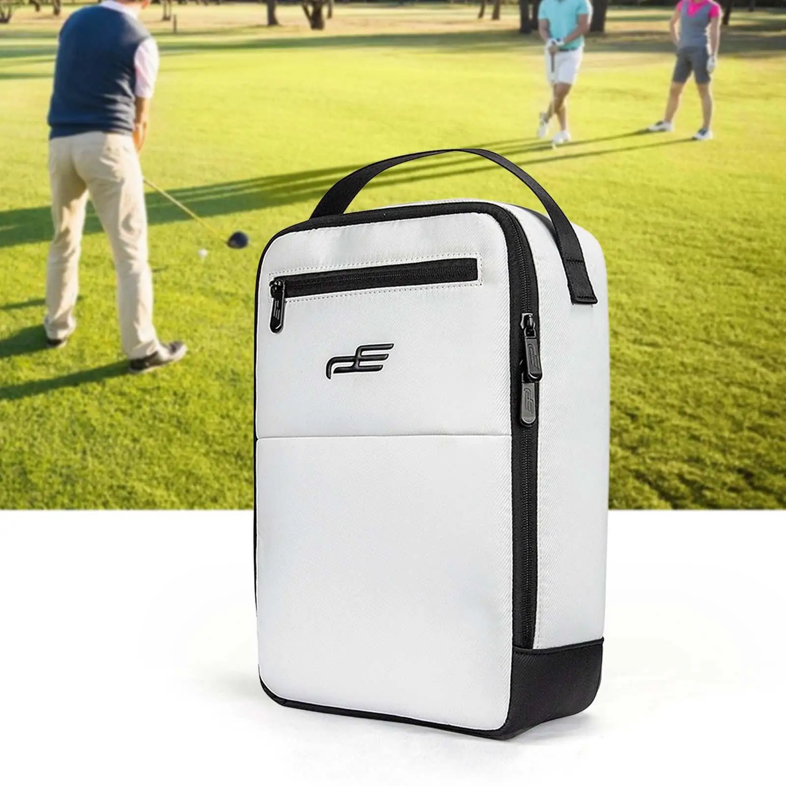 Golf Shoes Bag Durable Shoe Storage Bag with External Pockets Large Capacity