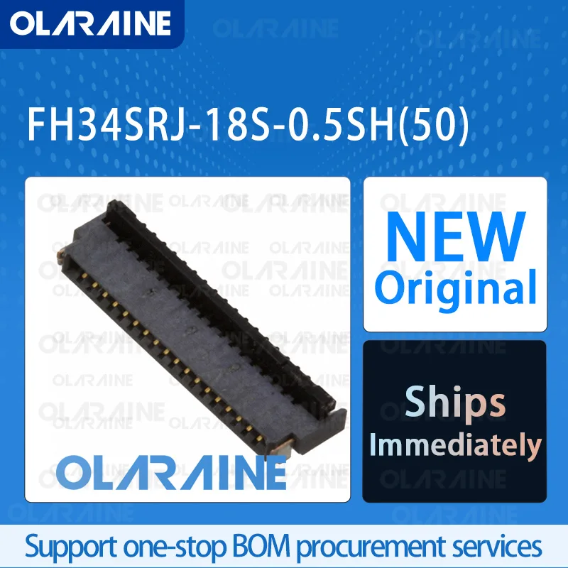 

20/50/100Pcs FH34SRJ-18S-0.5SH(50) 100% brand new original FFC & FPC connector 18 Position 500 mA