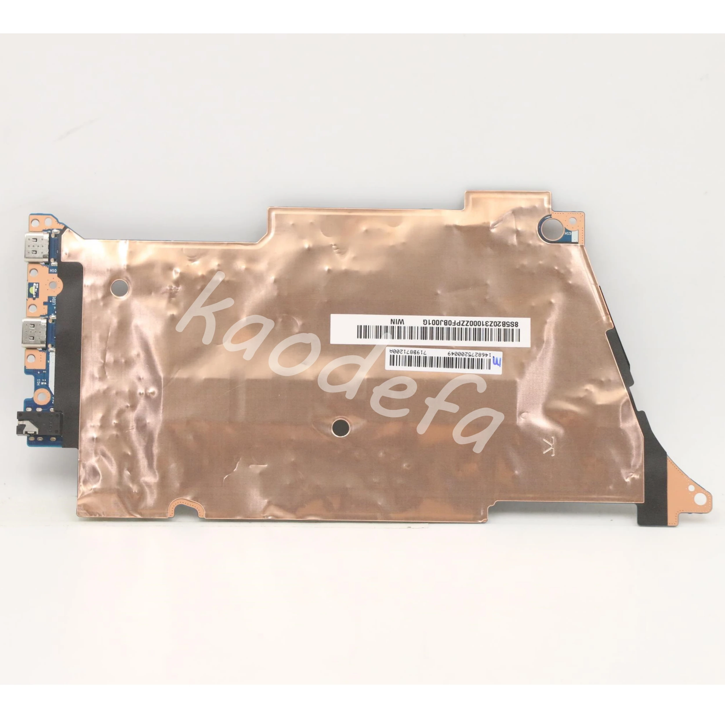 Imagem -02 - Placa-mãe Portátil para Lenovo Yoga Gyg41 Gyg51 Nm-d131 714itl5 Cpu I5-1135g7 I7-1165g7 Ram 8gb 12gb 16gb Fru: 5b20z31000