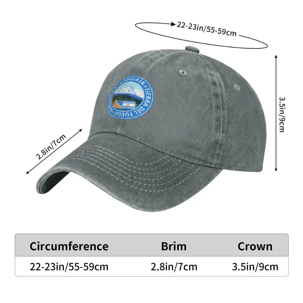Ushuaia, Tierra Del Fuego, Argentina Fashion Baseball Cap Peaked Cap Men's Hat Women's Cap Luxury Woman Cap
