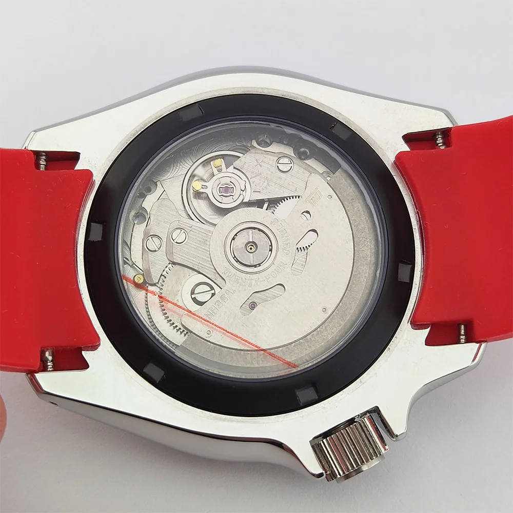 Мужские часы NH35, роскошные механические наручные часы 007, корпус из сапфирового стекла, водонепроницаемые часы из нержавеющей стали, механизм NH35/NH36