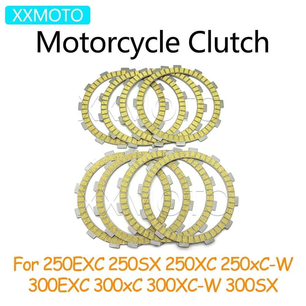 

Для KTM 250 EXC 250SX 250XC 250XC-W 300EXC 300XC 300XC-W 300SX 250 EXC SX 300 XC мотоциклетные диски сцепления, комплекты фрикционных дисков