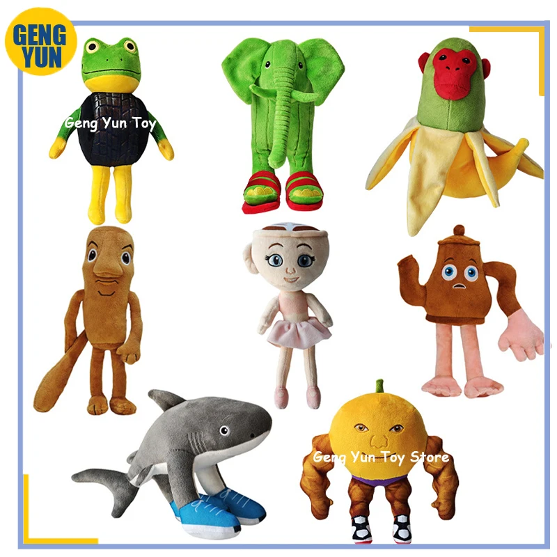 

New Italian Brainrot Plush Tungtungtungsahur Ballerina Cappuccino Doll Funny Cartoon Soft Stuffed Animal Toy Kids Gifts