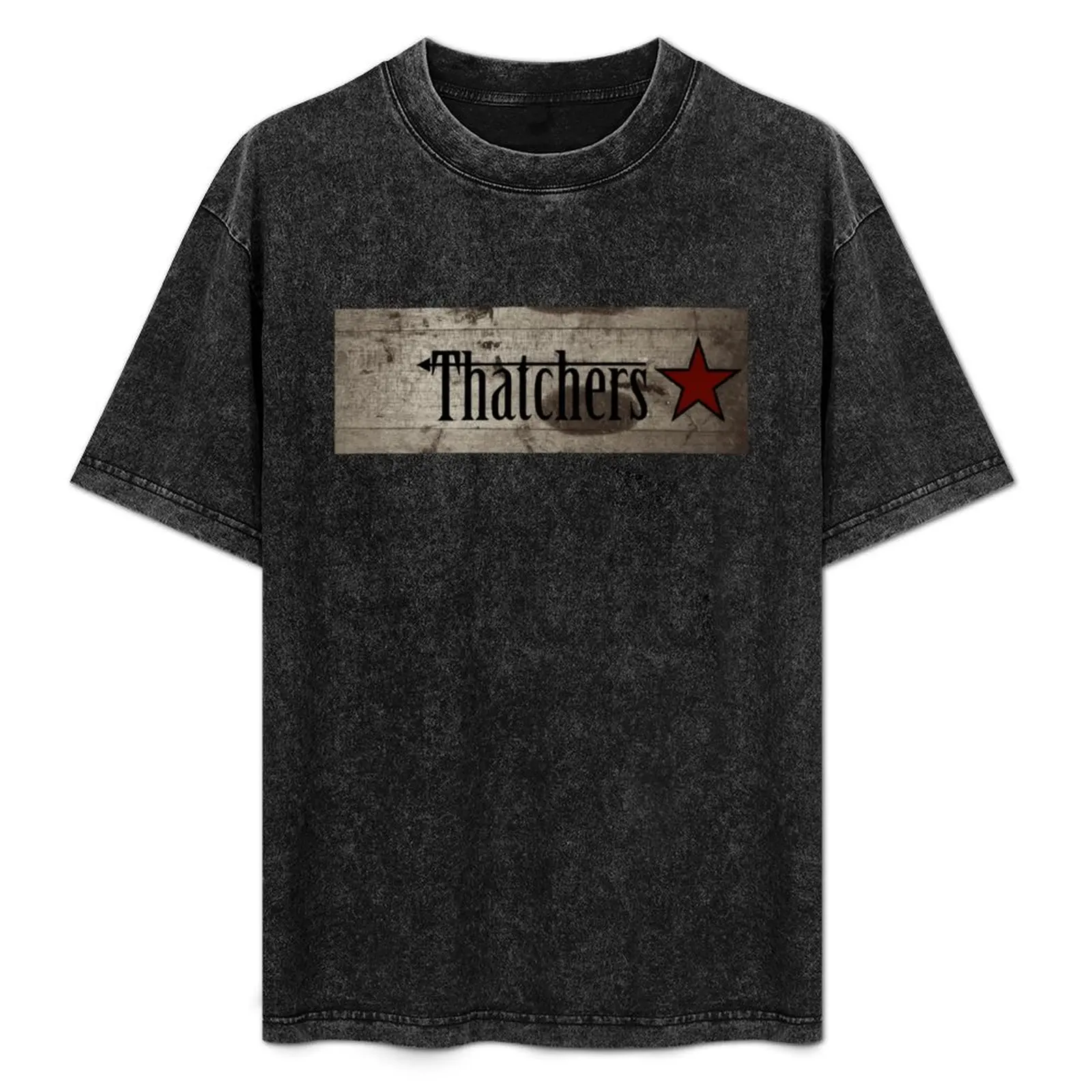 

THATCHERS Red Star Logo T-Shirt Quick Dry Fishing T-Shirt