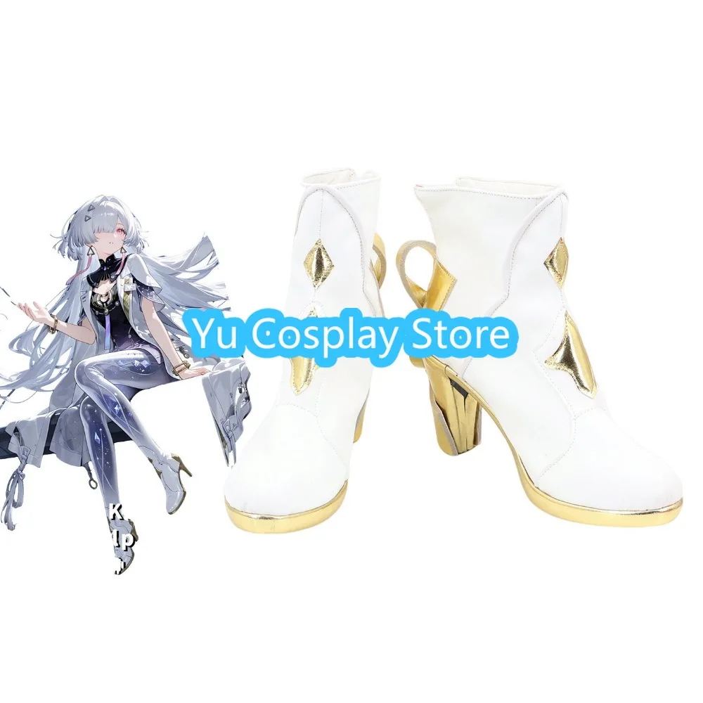 Wuthering Waves Moning Custom Cosplay Shoes Resonance Stage Footwear