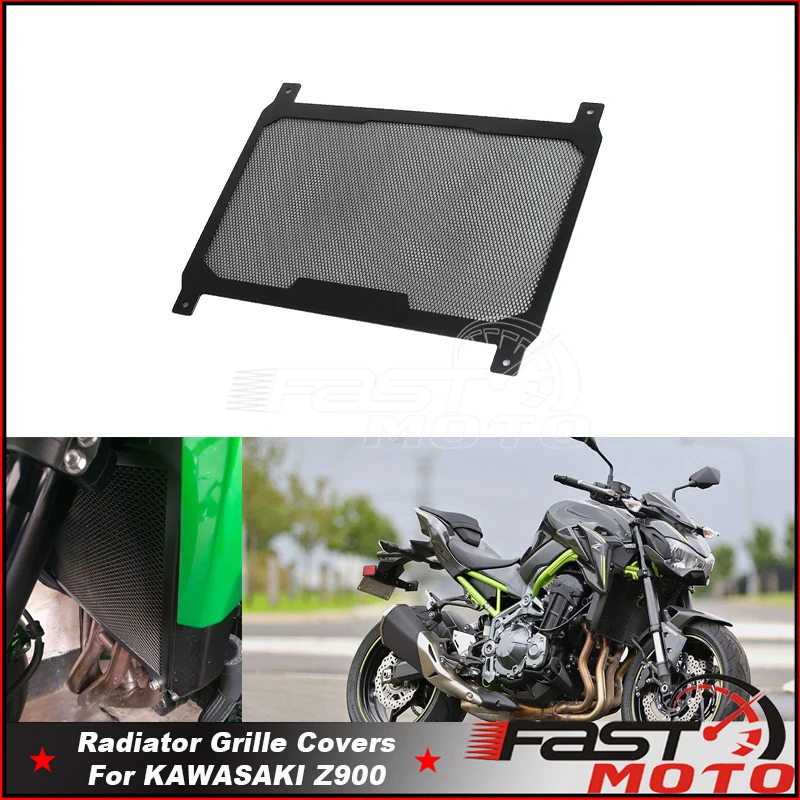 For Kawasaki Z900 Z 900 Performance Motorcycle Accessories Z900 Guard Radiator Grille Cover Guards Water Oil Cooler Protector