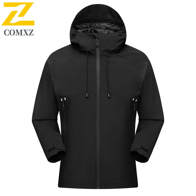 Autumn Lightweight Jacket Mens Mountain Bike Soft Shell Waterproof Rainproof Jacket Outdoor Fishing Hiking Coat Male Windbreaker