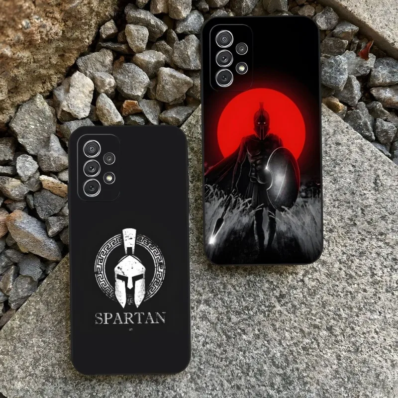 Spartan Phone Case For Samsung A14 A53 A52 A73 A32 A54 A33 A13 A21 A34 A71 A31 A22 A50 A20 A40 A23 Back Cover