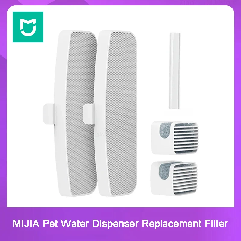 

Xiaomi Smart Pet Water Dispenser Replacement Filter Replacement Hose Pets Safe Sterilization Drinking Water Kitten Puppy Dog Cat