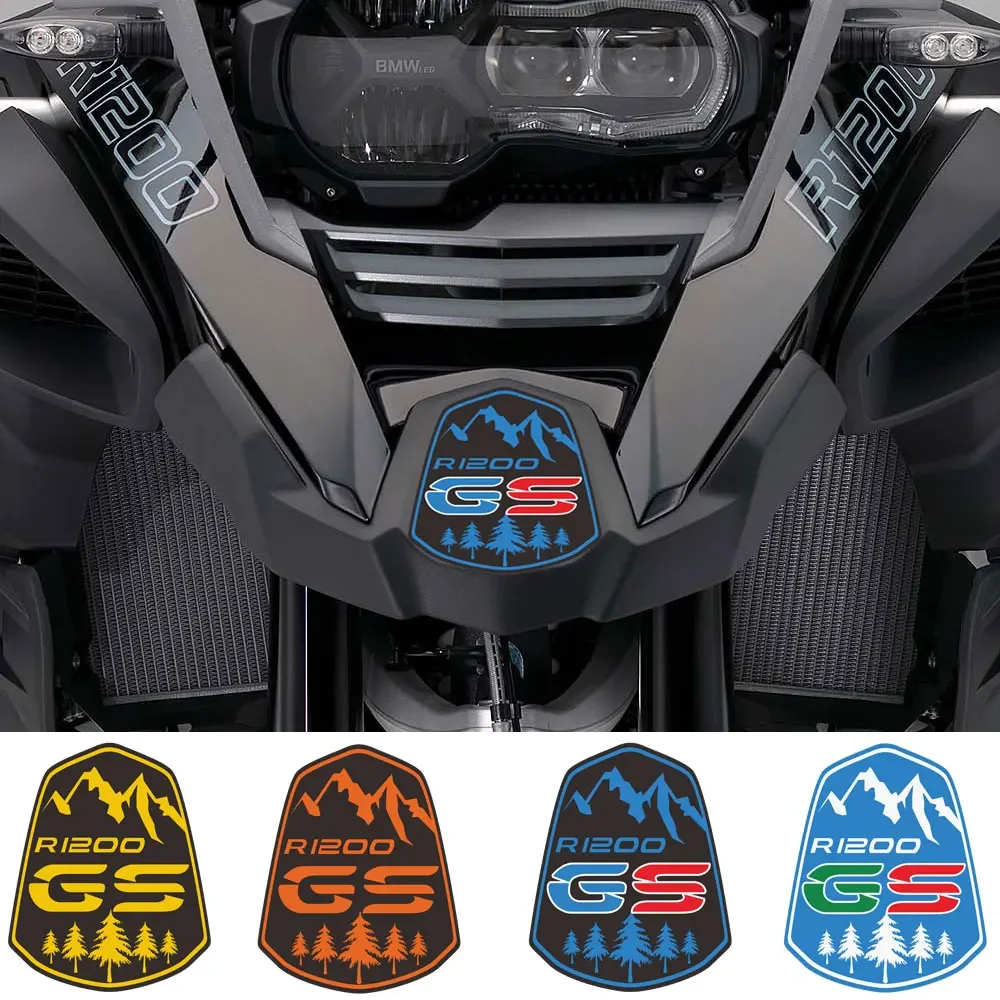 

Windscreen Stickers Decals Adventure For BMW R1200GS R1200 R 1200 ADV GS GSA Front Fender Beak Extension Cove Windshield Screen