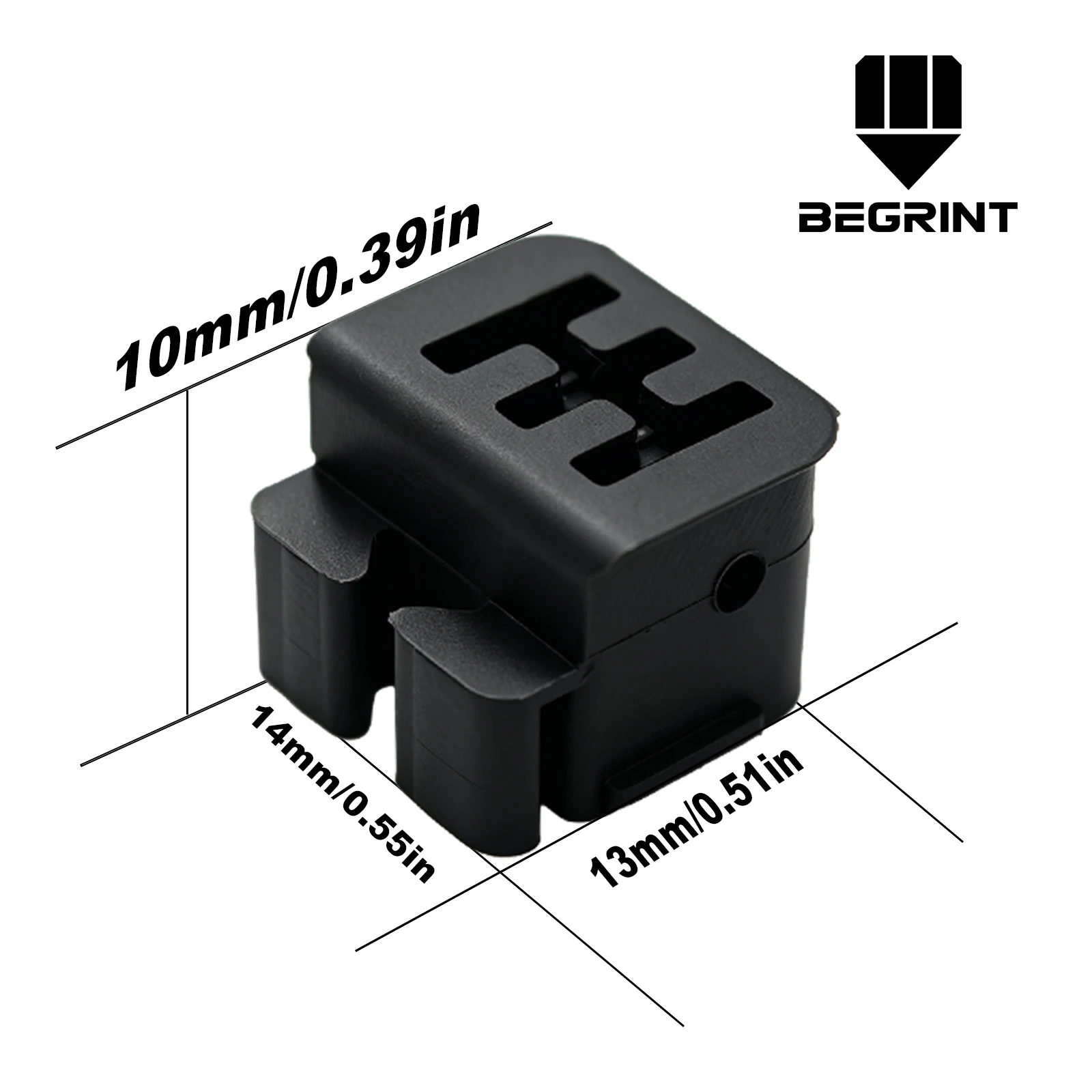 3 Stück Bambulab P2S/X2D Düsen-Reinigungspad Hochtemperatur für Bambu Lab X2D P2S Silikon-Reiniger Reinigungswischer Ersatz 3D-Teile – Detail 6