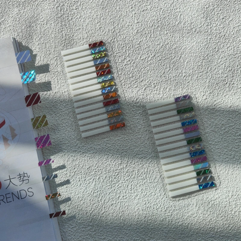 200/300 Sheets Transparent Sticky Notes Self-Adhesive Reading Annotation for Books Notepad Bookmarks Memo Pad Index Tabs