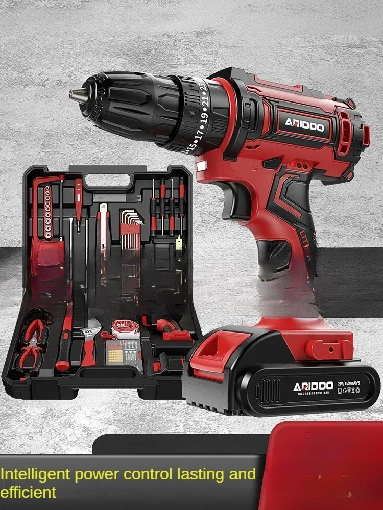 Multi-functional Cordless Drill with Impact Driver and Screwdriver Head, ARDUN CHOICE for Home Improvement