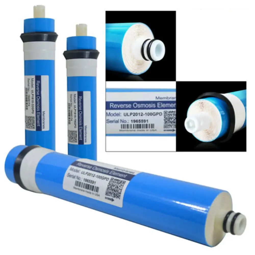 Reverse Osmosis Membrane RO Water Filter System Membrane High Salt Rejection 75/100 GPD