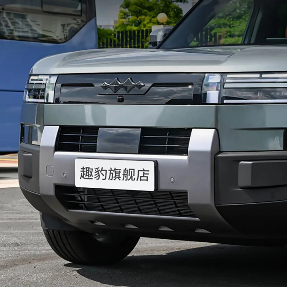 

Car Logo Sticker Grille Blackened Front Rear Car Logo Sticker Modification Decoration Accessories For BYD Leopard Titanium 7