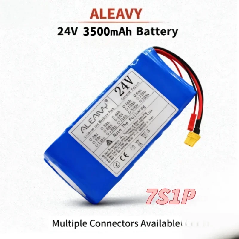Long Lasting 24V 3500mAh 7S1P Battery with BMS for Go Kart Bicycle Plug and Play Easy Installation Ready To Use Power Pack