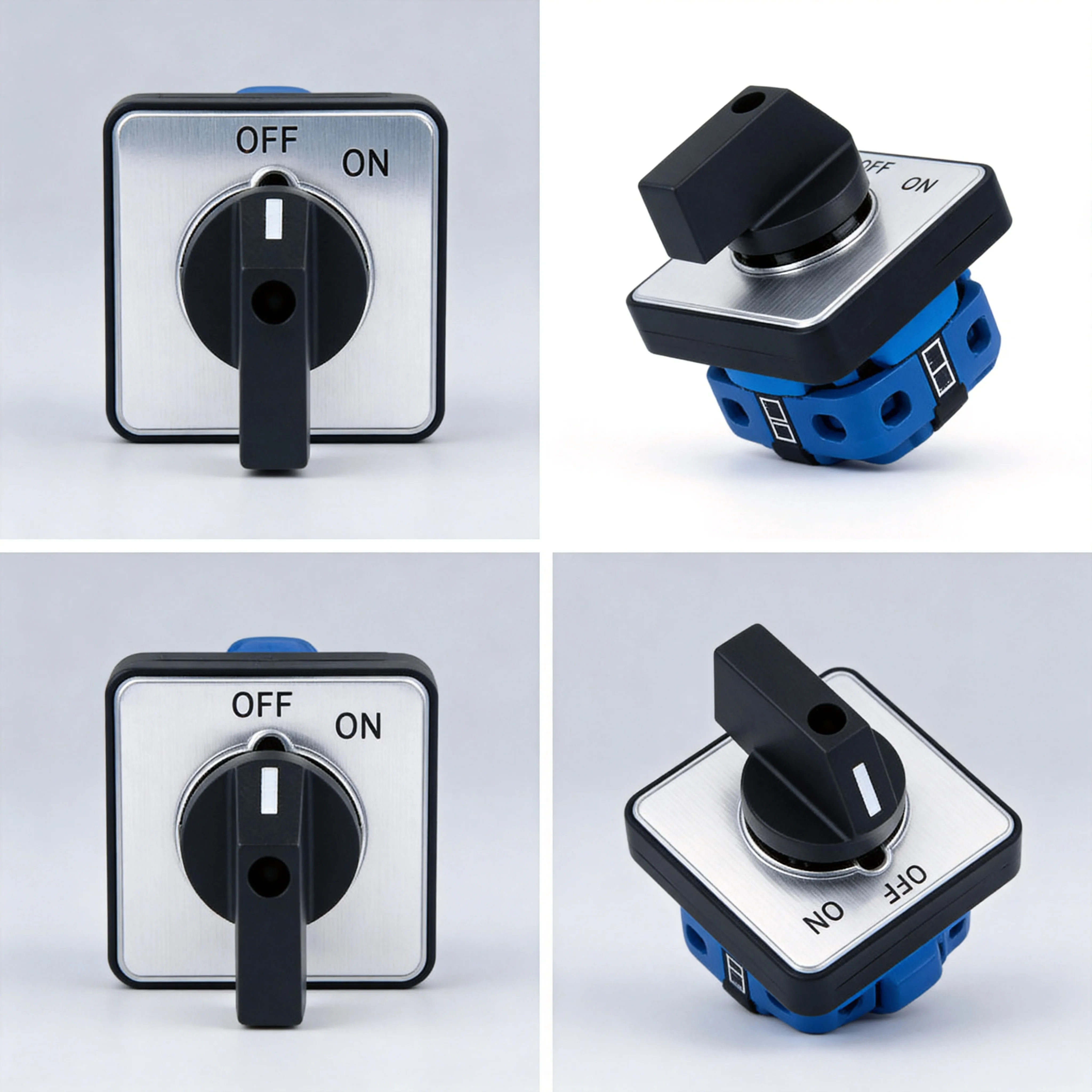 SZW26-20 20A 690V Rotary Changeover Switch 2-Position ON-OFF, Panel Mount For Power Distribution Control