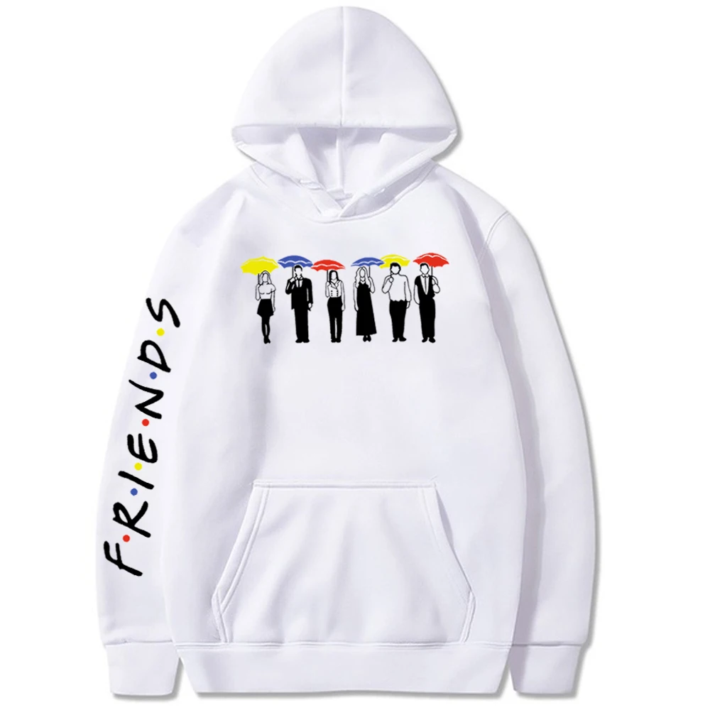 

Friends TV Shows Hoodie Friends Logo Hoodie Friends Merch Birthday Gift for Friends Pullover Tops Streetwear Unisex