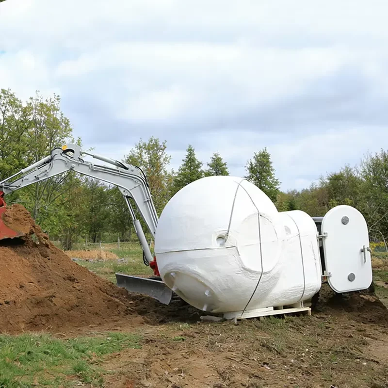 Underground Fiberglass Storage Cellar for Wine Aging & Vegetable Fresh-Keeping