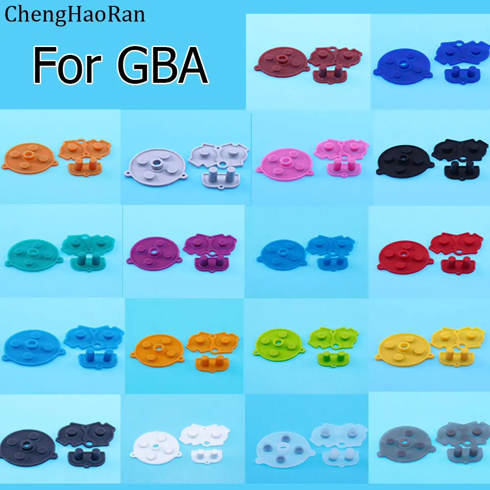 

1 PCS Replacement GBA Color Rubber Buttons For Game Boy GBA Premium Keyboard A-B D Keyboard Conductive Rubber Button Parts