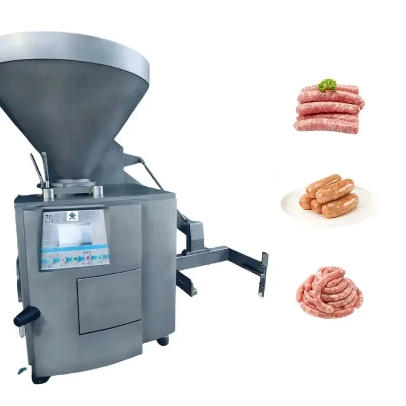 Sausage Filled Meatloaf Filled Vacuum Grinder and Manufacturer Electric Ham Beef Balls Pork Machine Food Processing