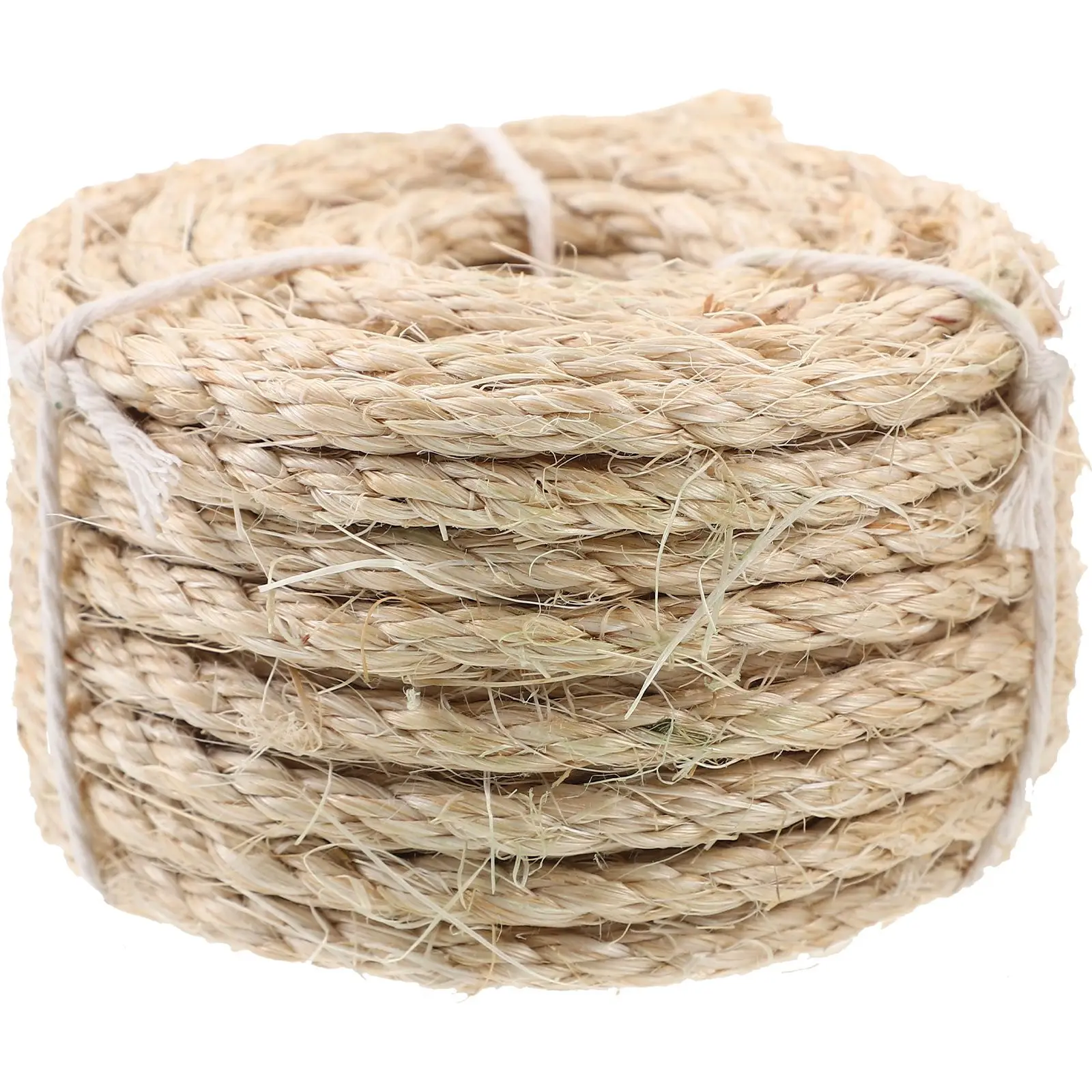 

Sisal Rope 6mm x 10m Cat Scratching Post Replacement Durable Multi-function Cuttable Sturdy Accessory Household Pet DIY