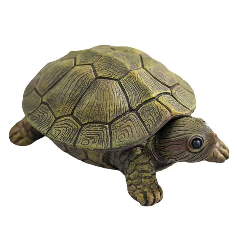 

AT13 Jewelry Earrings Jewelry Box Necklace Earrings Bracelet Box Turtle Statue Crafts Set Ornamental Decoration