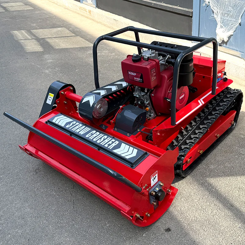 جرار جزازة العشب الآلي مع جهاز التحكم عن بعد معايير انبعاث اليورو V قابلة للتخصيص بأربعة أشواط