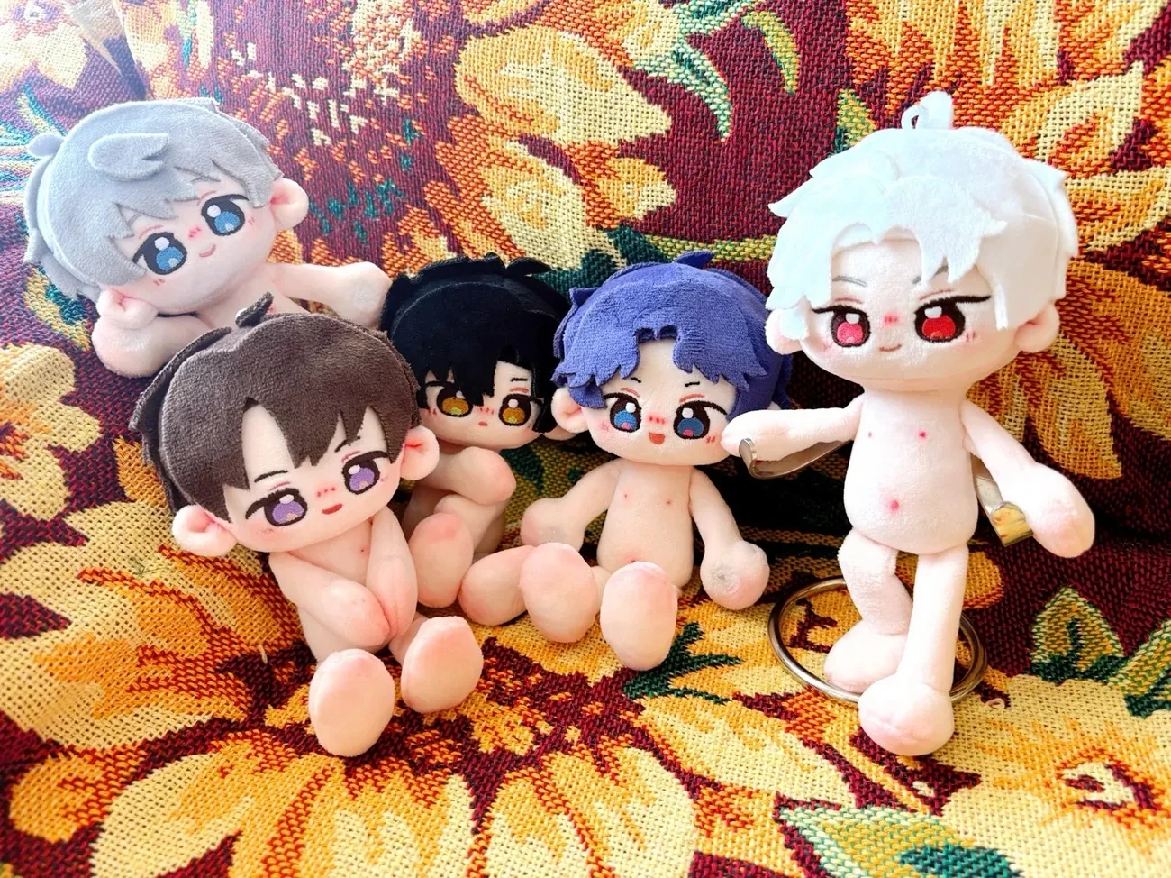 15cm 러브 앤 딥 스페이스 게임 도진 인형 라파엘 자비에르 제인 실러 케이블 파운딩 바디 코튼 인형 소녀 팬 생일 선물