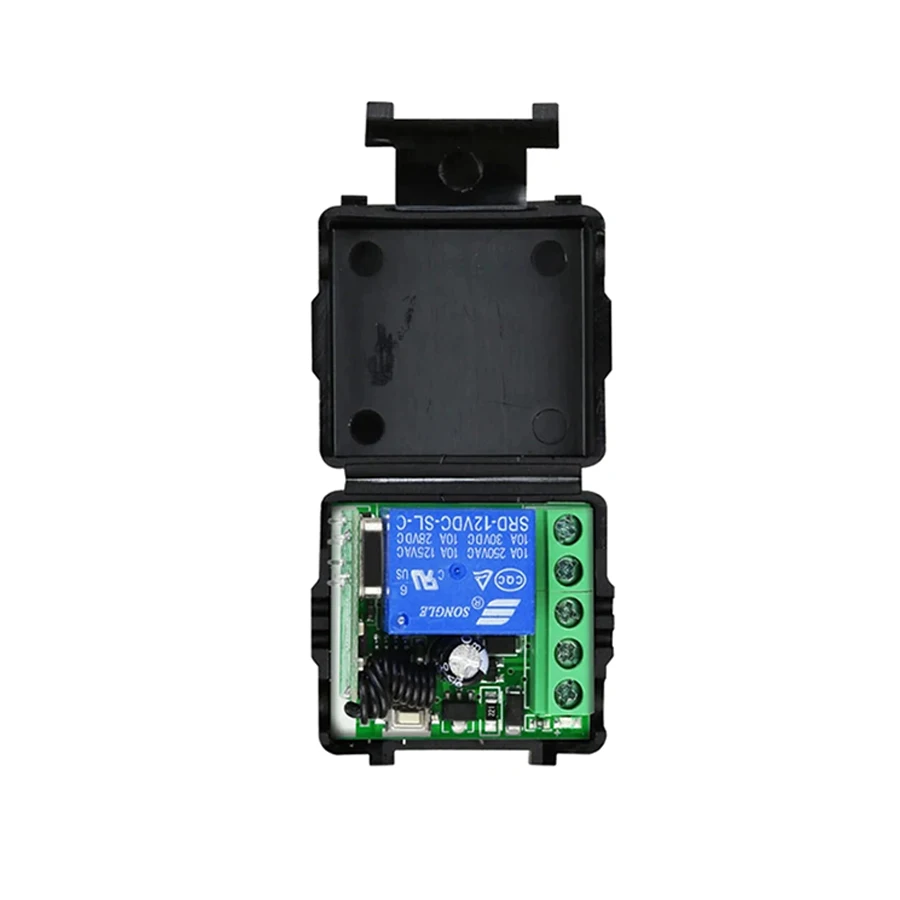433Mhz Afstandsbediening Draadloze Schakelaar DC 12V 1CH RF 10A Relais Ontvanger en 2CH Zender Voor Deur elektromagnetisch Slot