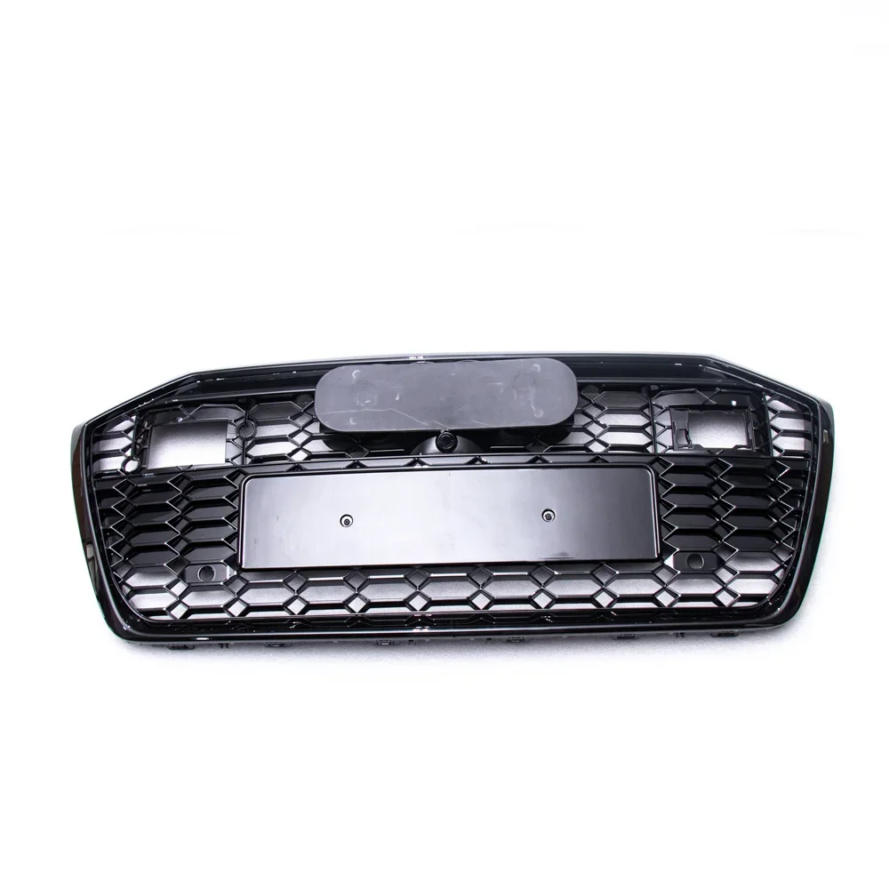 Factory supply ABS auto grille front bumper grill facelift grille with ACC for audi A6 C8 RS6  2019 -2023