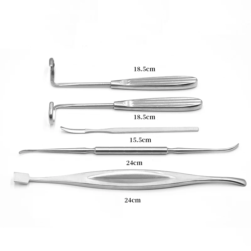 Nasal plastic instrument stripper nasal bone knife bone chisel double claw pulling hook