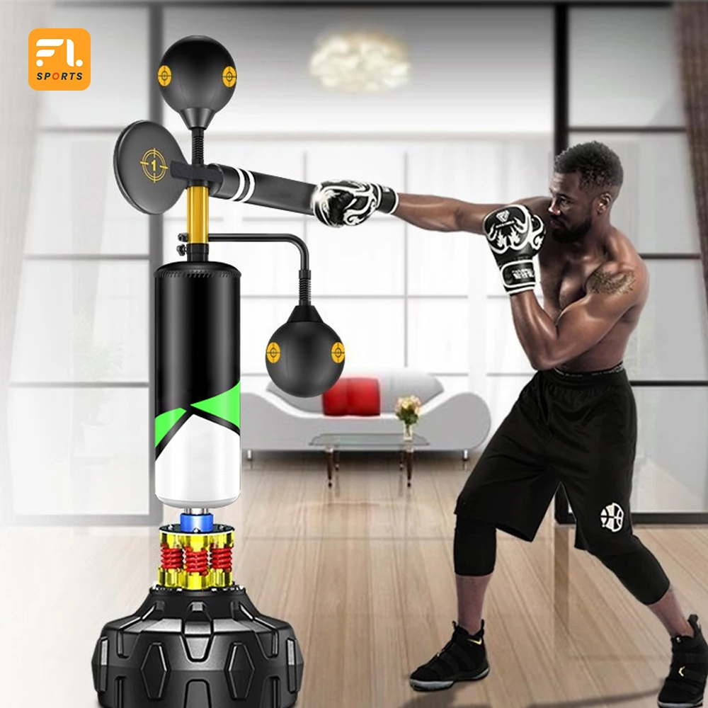 Custom Boxing With Spinning Bar Punching Bags Free Sand Bags Professional Spinning Bar Boxing