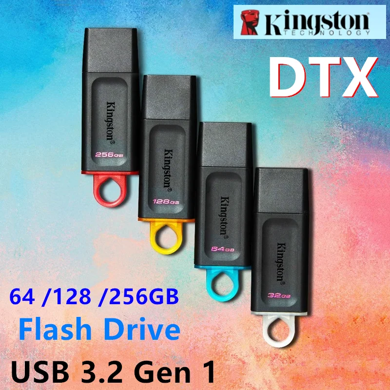 Kingston DTX USB Flash Drive DataTraveler Exodia 64GB 128GB 512GB USB 3.2 Flash Drive